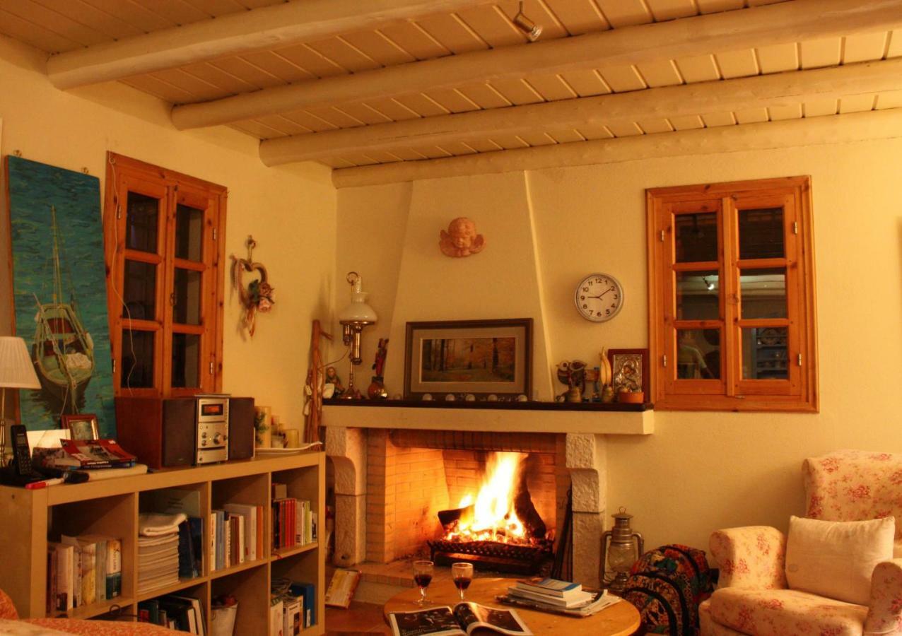 Mercouri Stone Cottage Korakokhórion Eksteriør billede